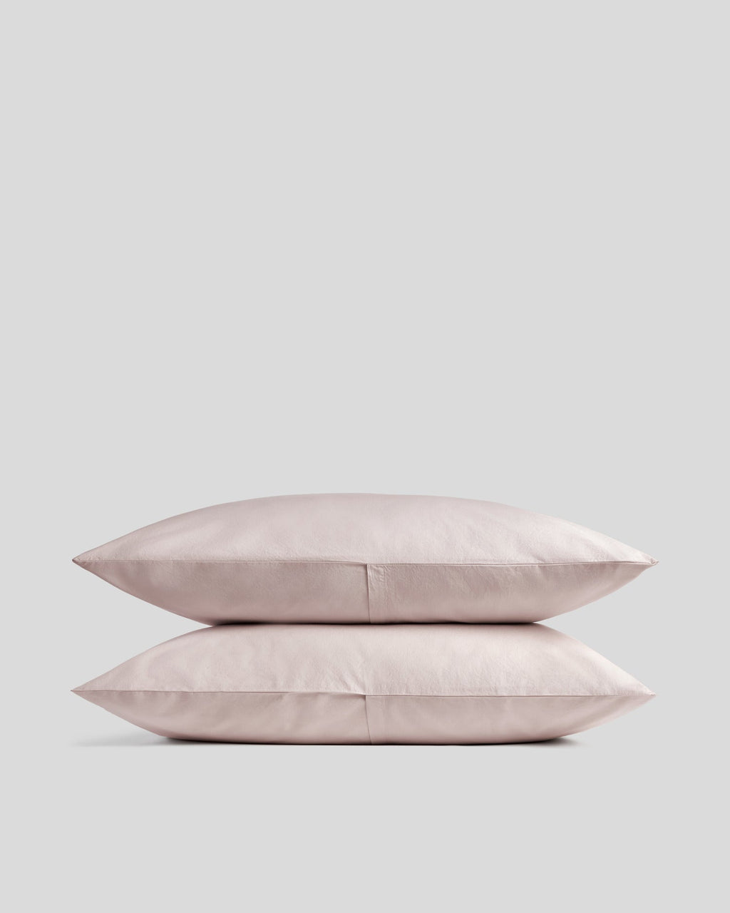 Brushed Cotton Pillowcase Set (Blush)