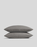 Brushed Cotton Pillowcase Set (Pebble)