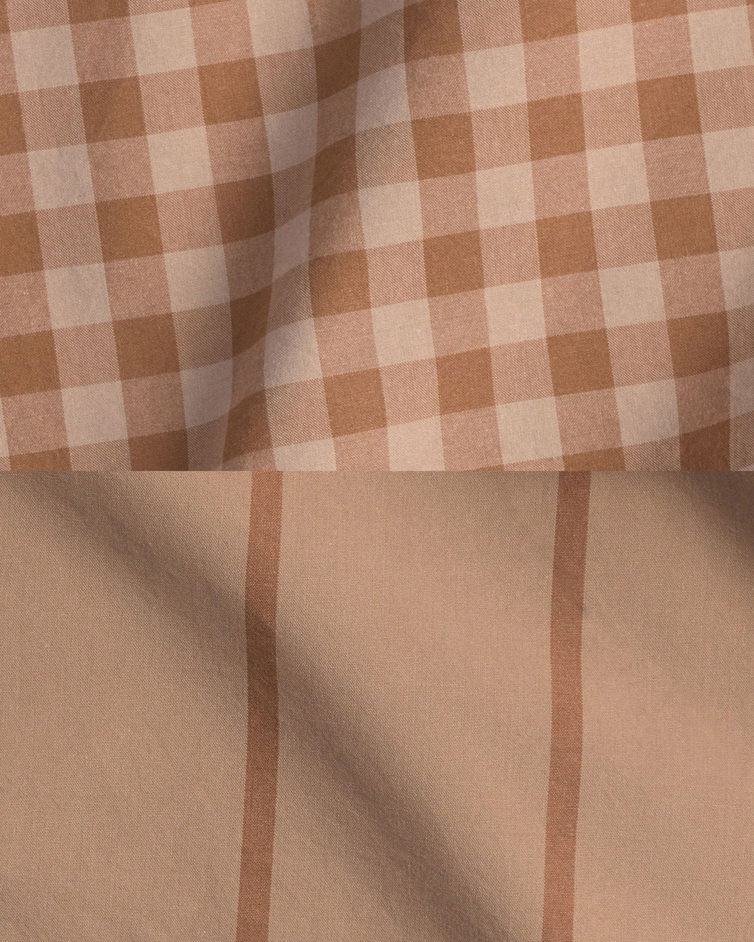 Brushed Cotton Bundle - Adobe Check/Stripe K/CK