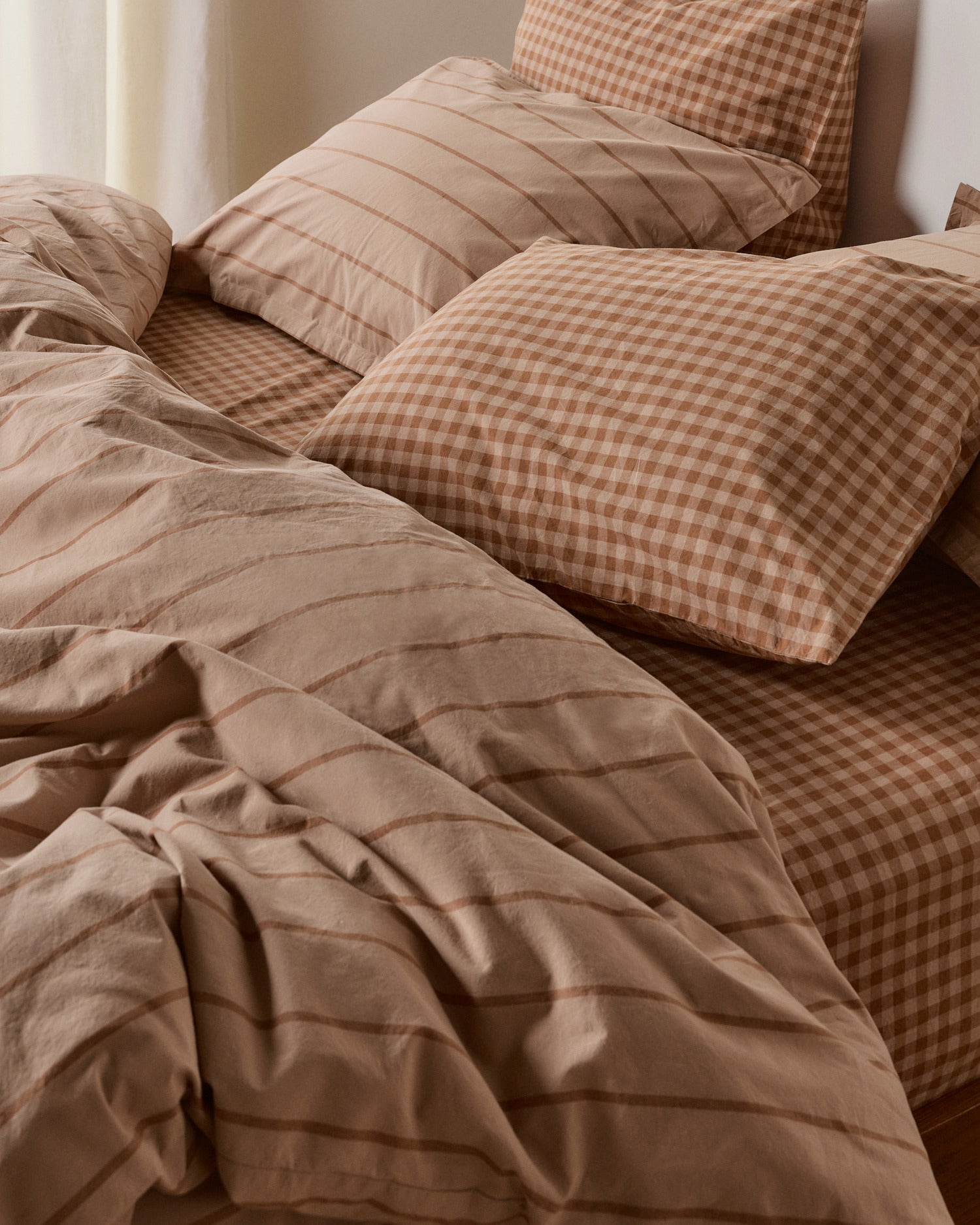 Brushed Cotton Bundle - Adobe Check/Stripe TW/XL