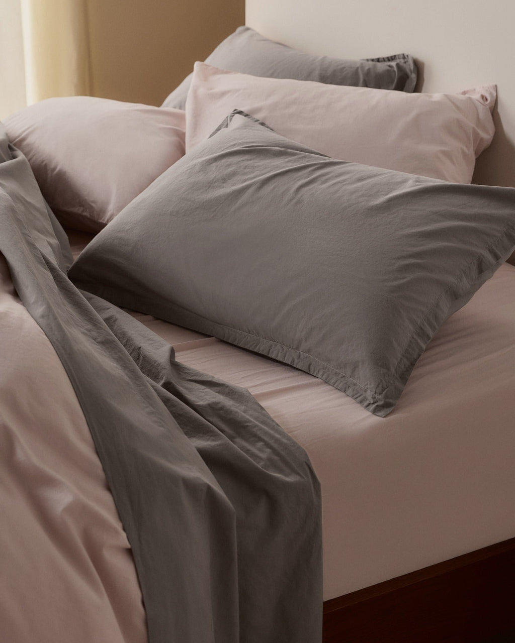 Brushed Cotton Top Sheet (Pebble)